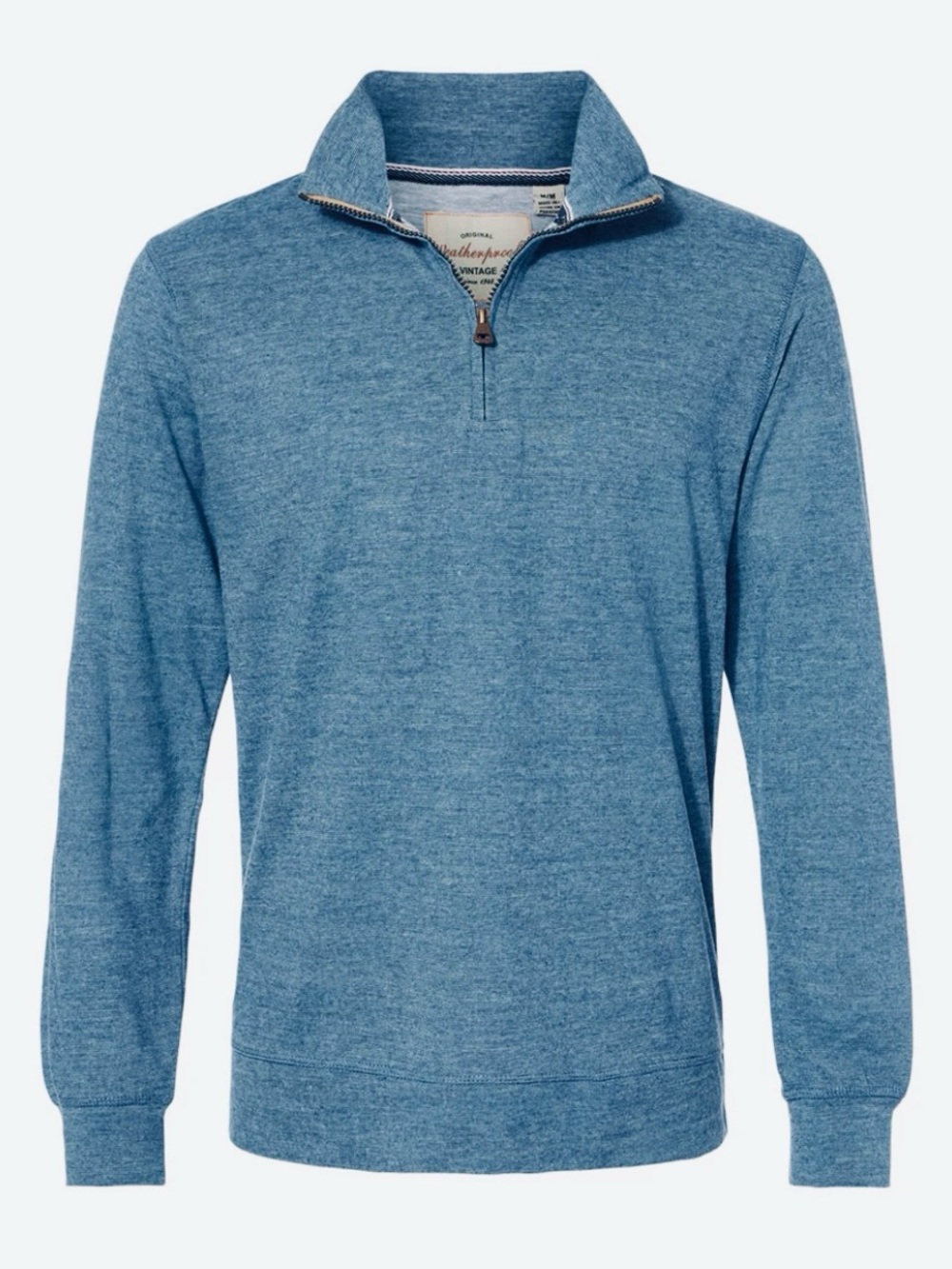 NWT Mens Quarter-Zip Pullover by Weatherproof Vintage